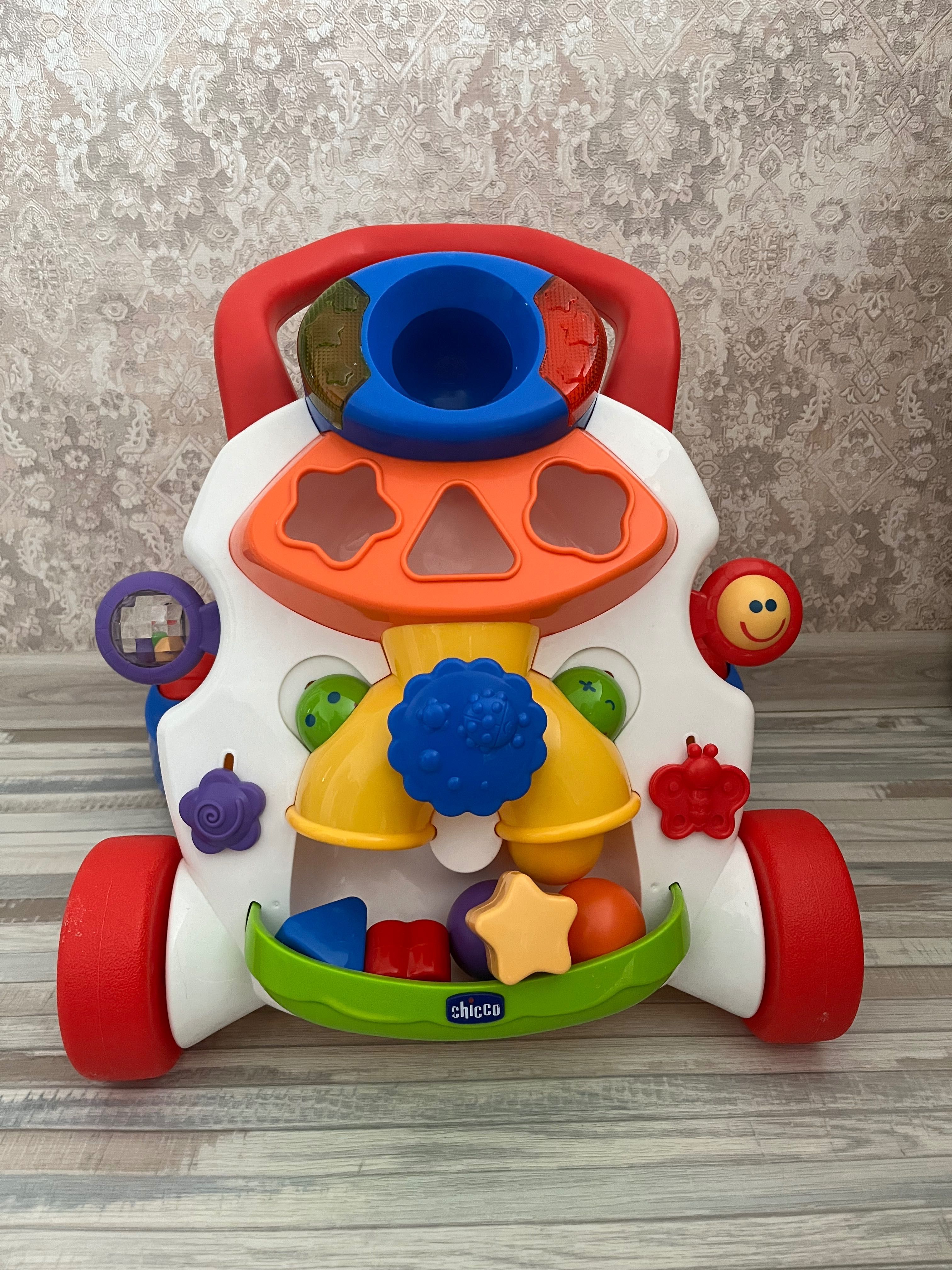 Детский игровой центр-ходунки 2в1