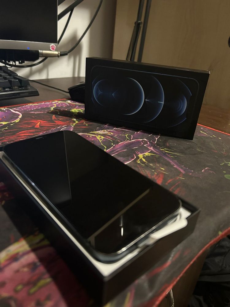 Iphone 12 pro max 256 de gb pacific blue