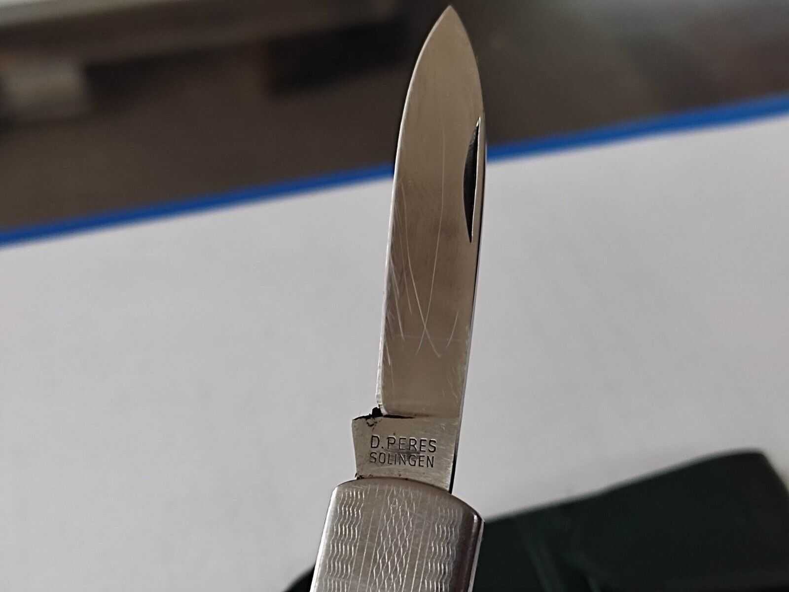 Джобен нож D. PERES Solingen With Logo FABER CASTELL