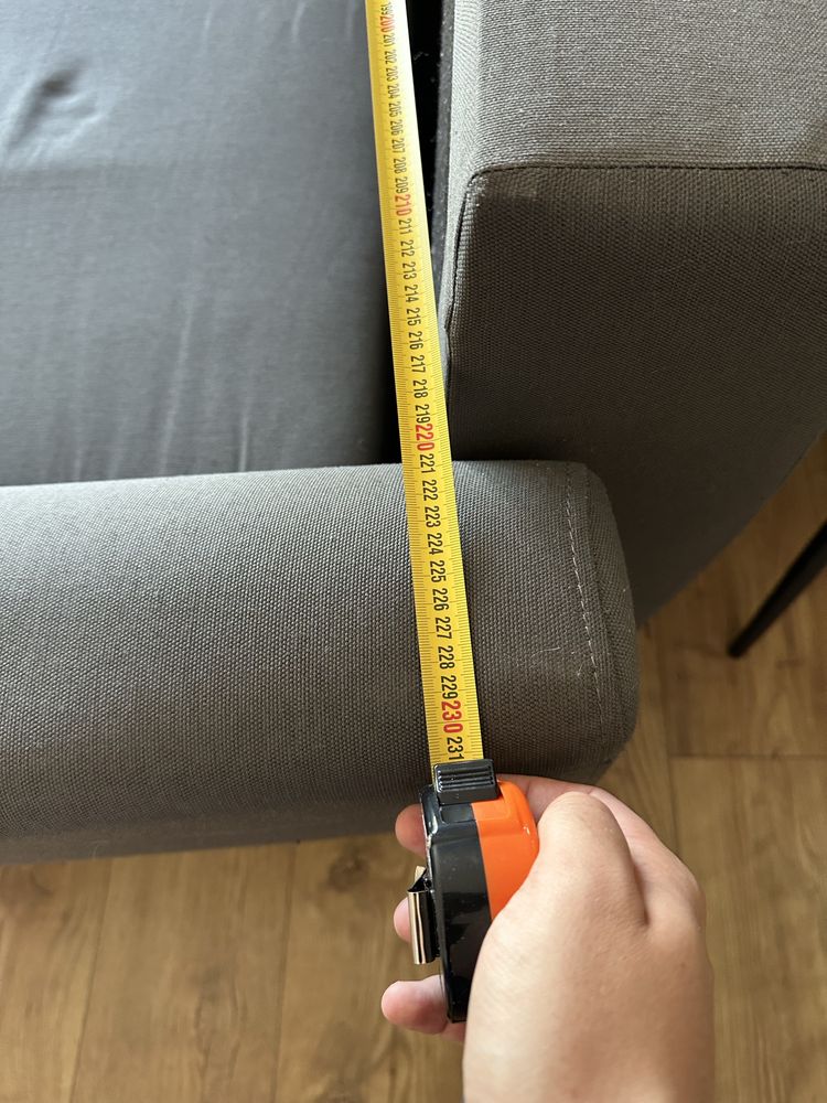 Canapea extensibila gri