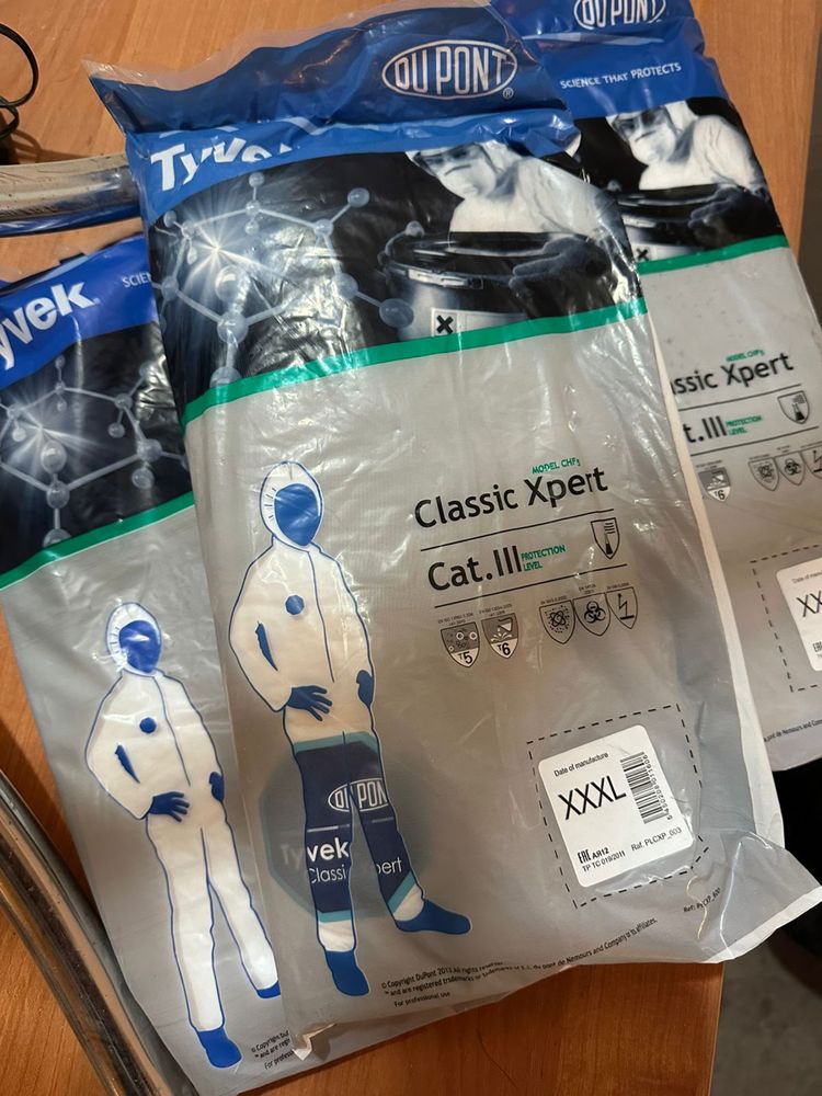 Продам одноразовые костюмы tyvek