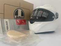 Casca moto XL  pista  AGV GT VELOCE AGV E2205 SOLID WHITE