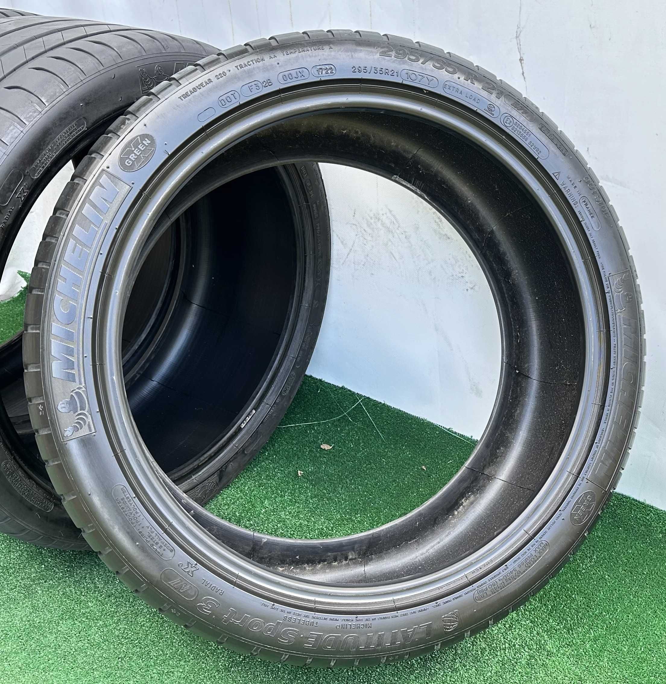 4бр 295/35r21 MICHELIN LATITUDE SPORT 3 летни