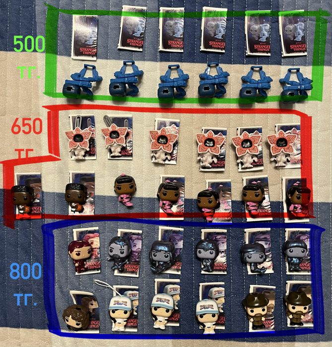 Фигурки по ОСД из киндера Джой