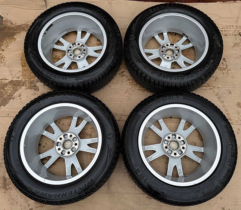 Set roti cu jante orig AUDI Q3 / VW TIGUAN cu 215 60 17 IARNA DOT 2022