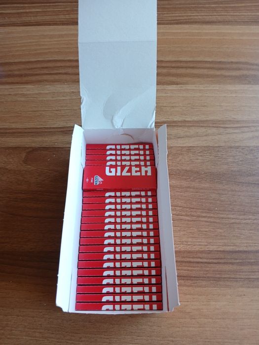 Хартийки за свиване на цигари GIZEH Промоция