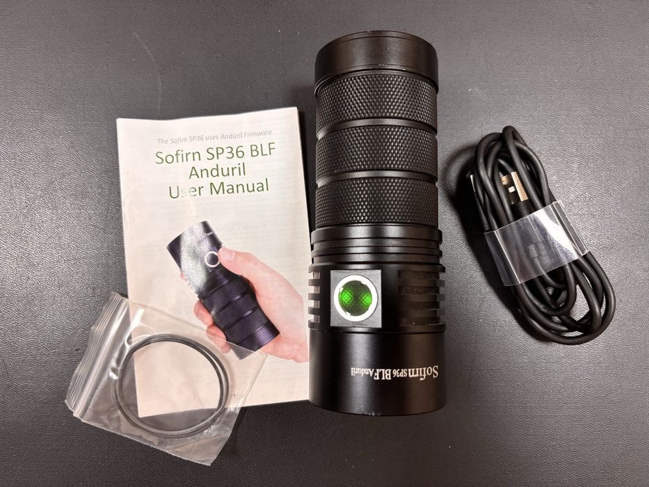 Продаю Sofirn SP36 BLF (Andril 2.0) компактный, мощный фонарь