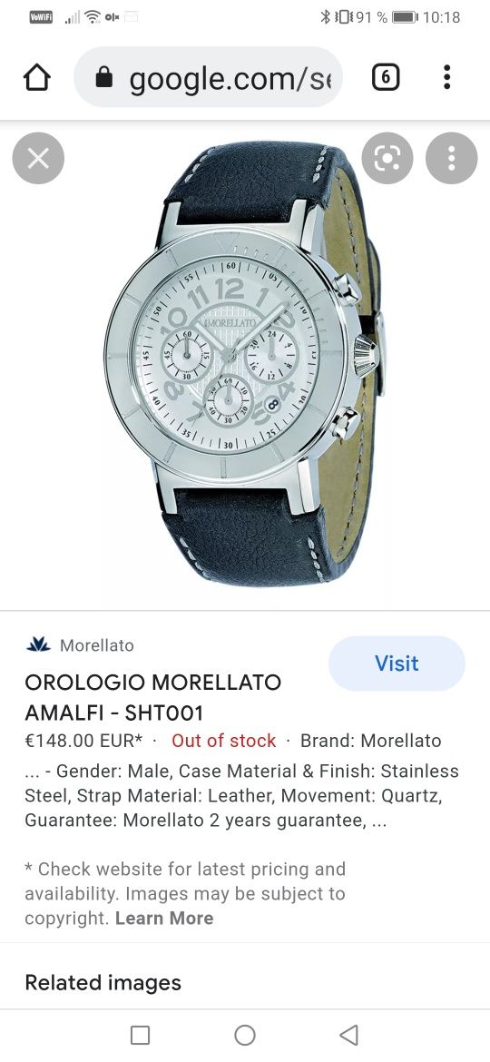 Ceas Morellato Amalfi Chronograph - 42, 5mm