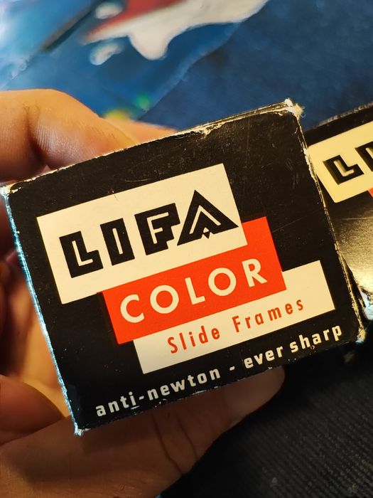 Diapozitive Diafilme rame din sticlă Lifa Color