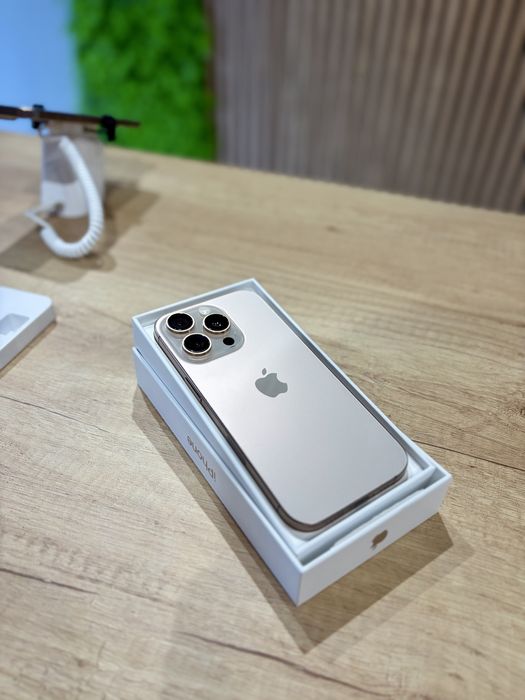 **ATS GSM**ID29608 iPhone 16 PRO 128GB Desert/ Baterie94% / Gar 1 an