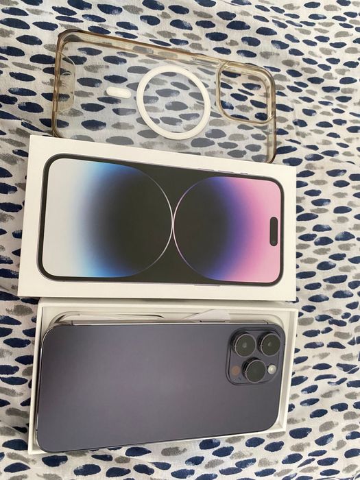 Iphone 14 pro max  256 gb purple,86% bateria !