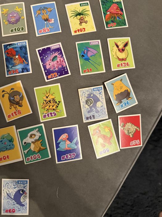 Cartonase, Stickere Pokemon Chipita, Chipiacao