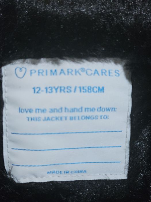 Vand geaca iarna fete 158 Primark