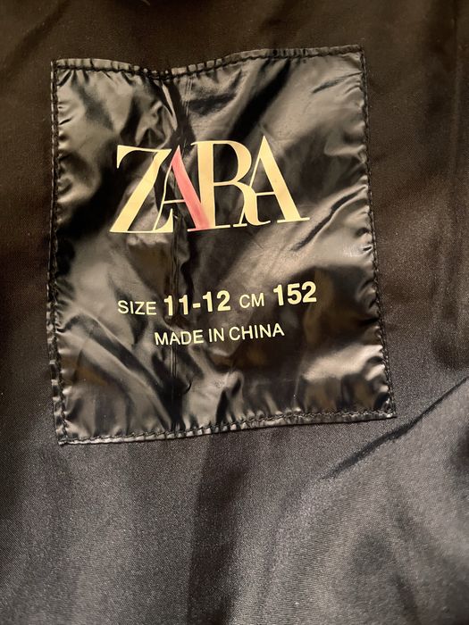 Jacheta puf  Zara 11-12 ani  stare perfecta
