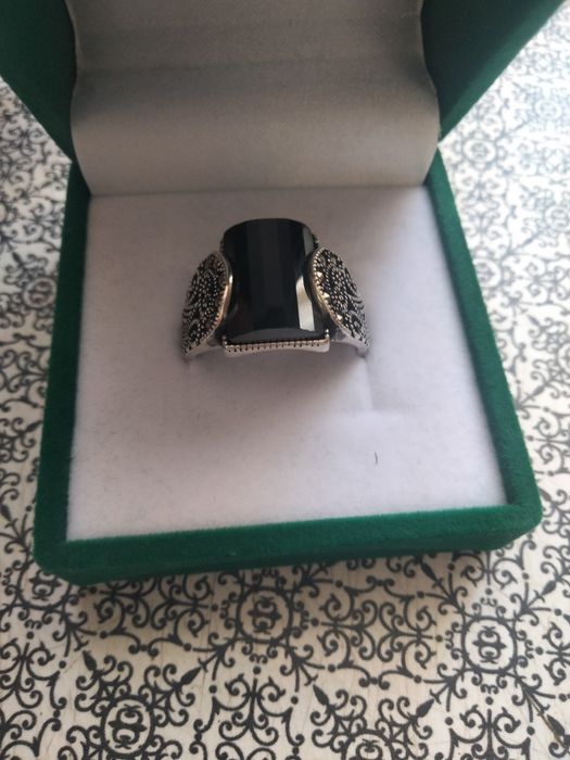 Кольцо мужское. Серебро 925 пробы