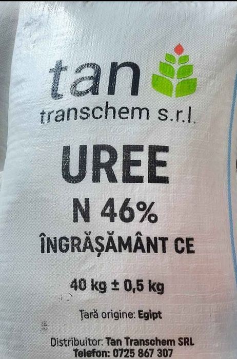 Ingrasaminte chimice, Uree, Egipt saci 40kg și big bag 500kg