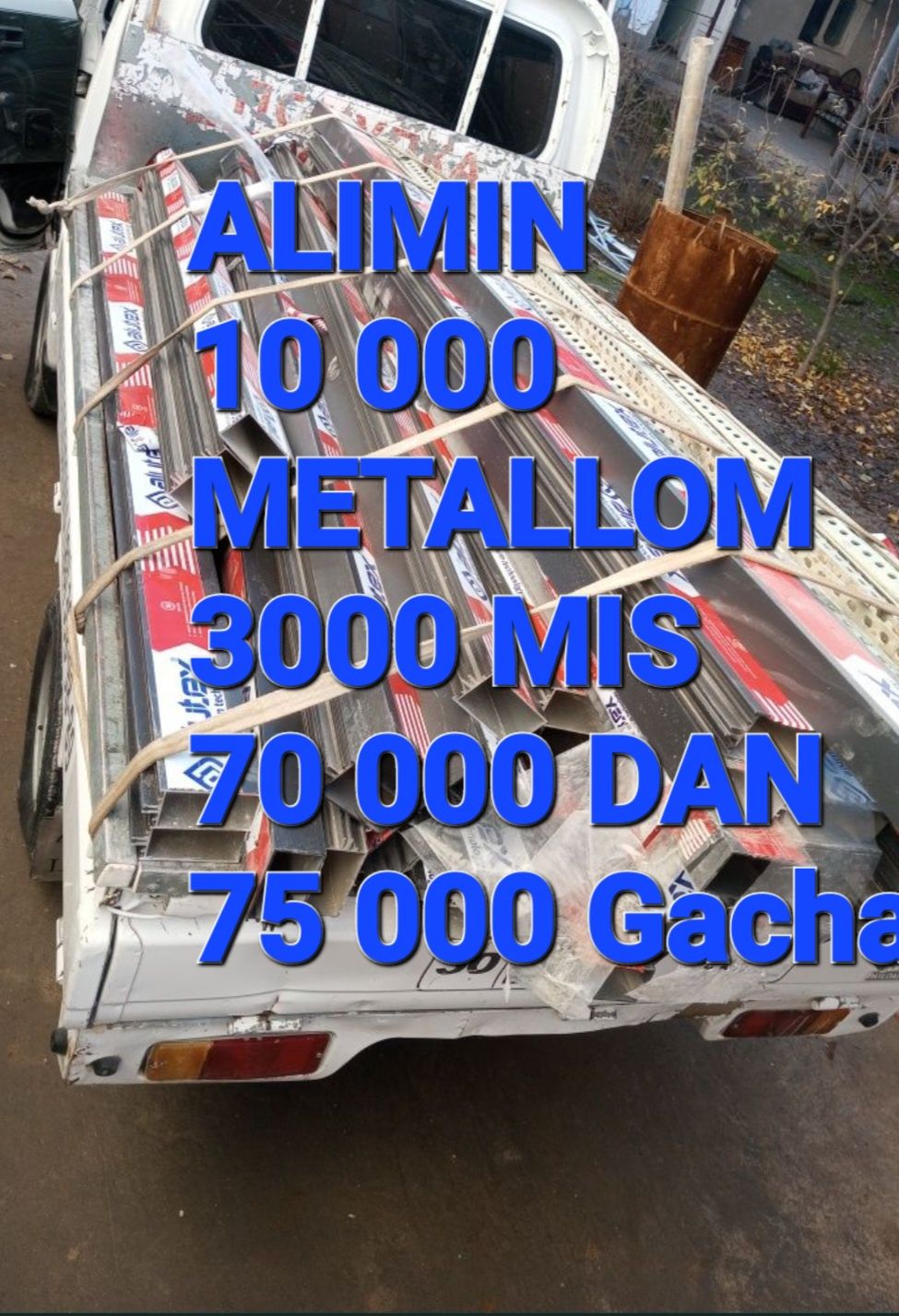 metallom metalom metallolom qayta ishlashga