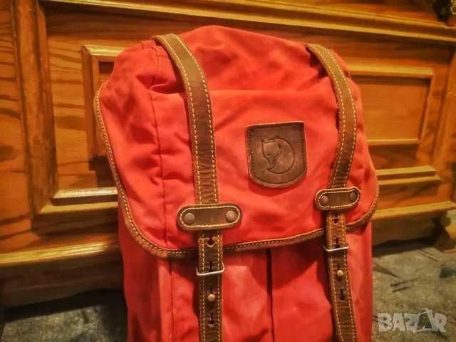 Fjallraven Rucksack N21 / раница чанта кожа G1000 / състояние: отлично