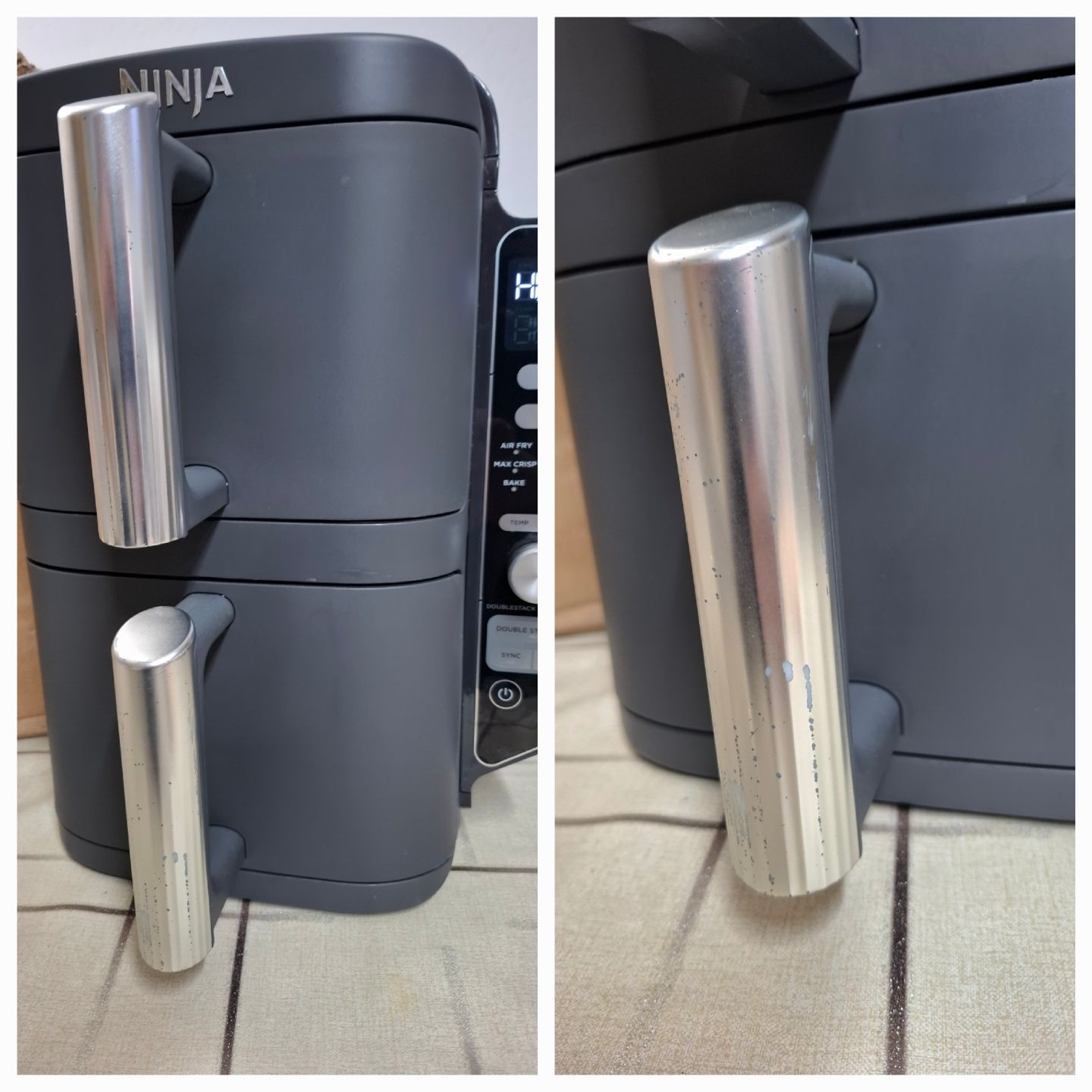 Двоен фрайър, фритюрник с горещ въздух Ninja SL400EU, 2470W, 9.5 л