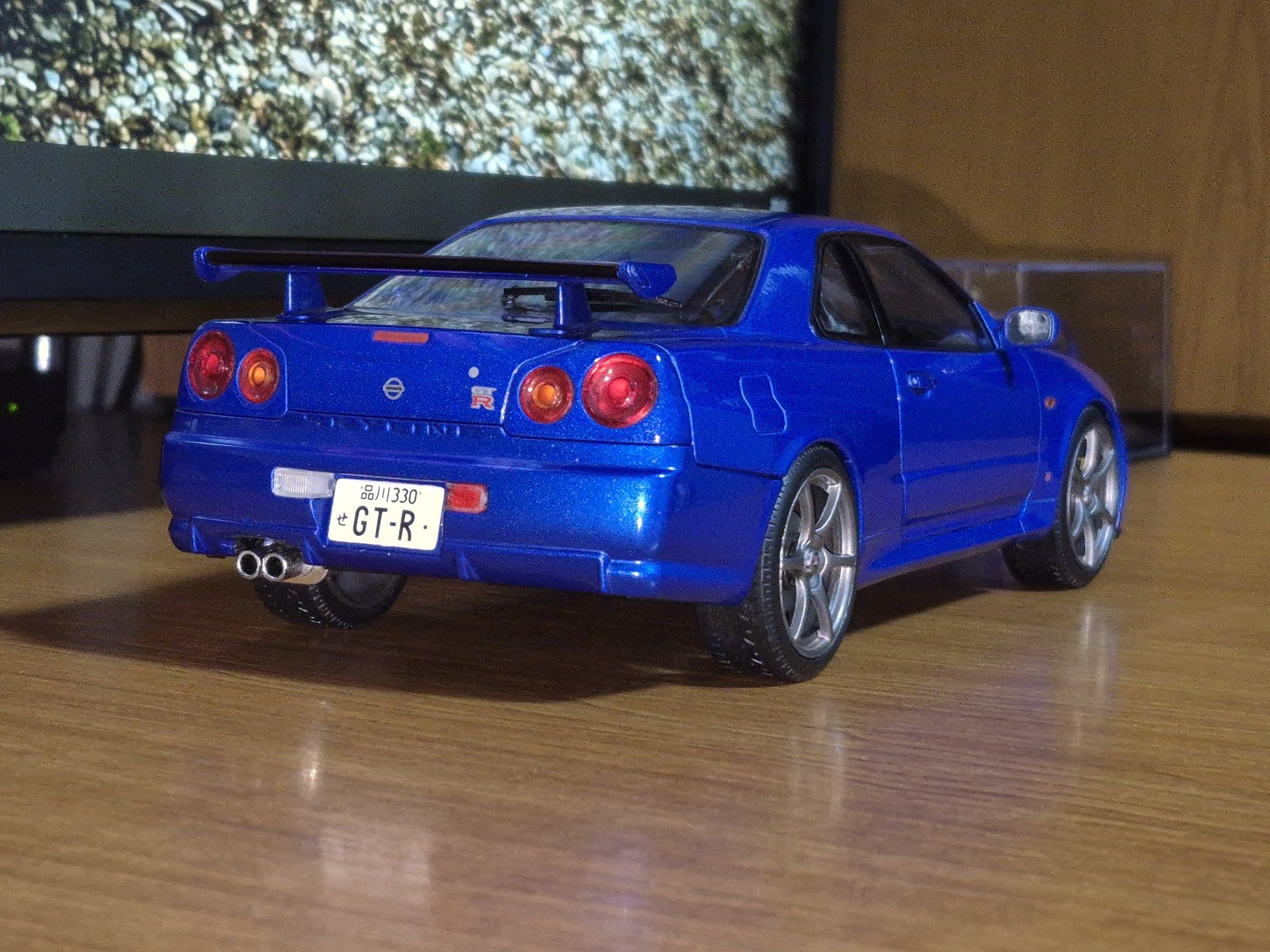 Macheta auto 1 18 Nissan GT-R R34