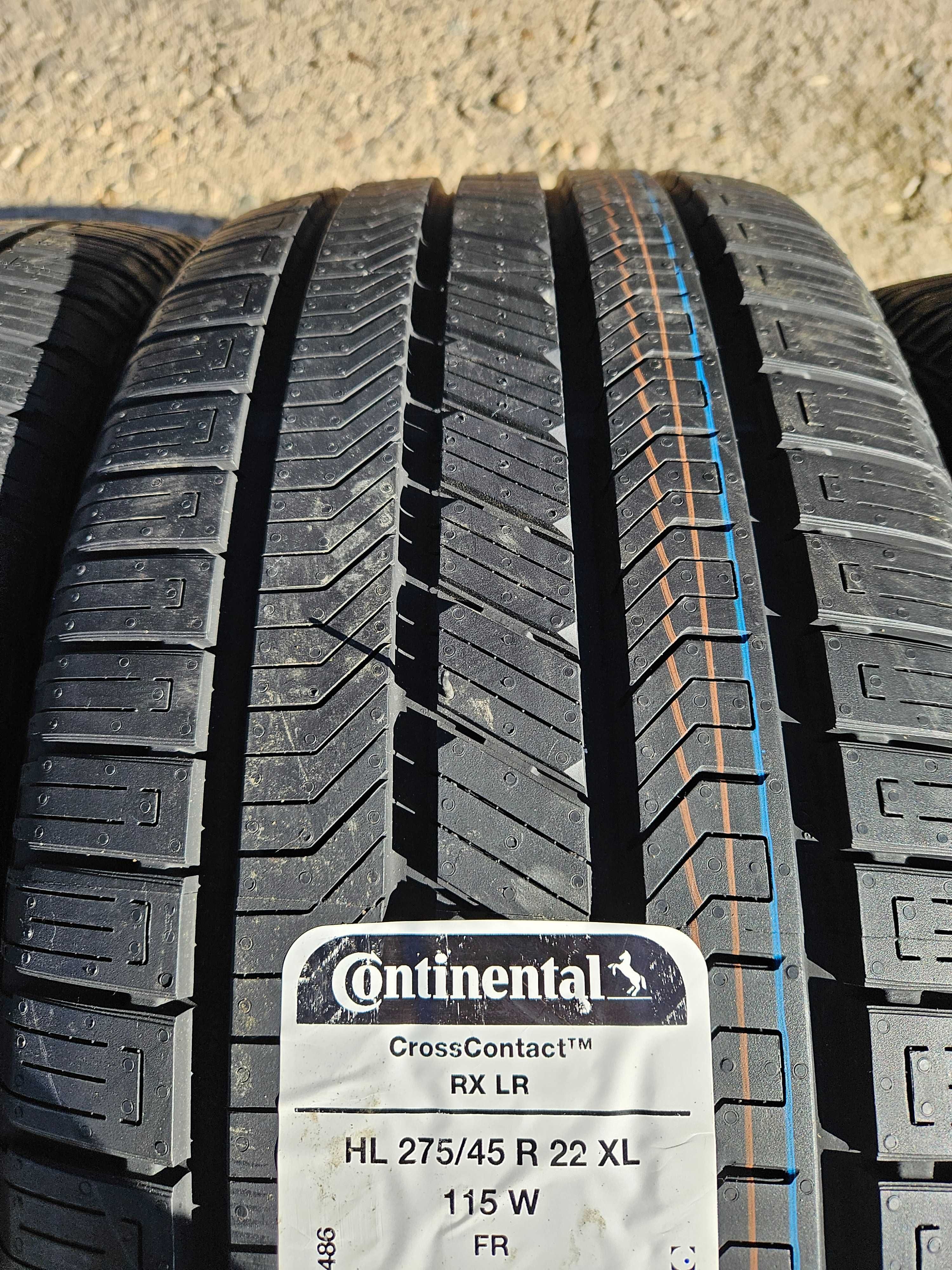 4Нови гуми 275/45R22 Continental CrossContact RX LR FR XL 115W DOT2024