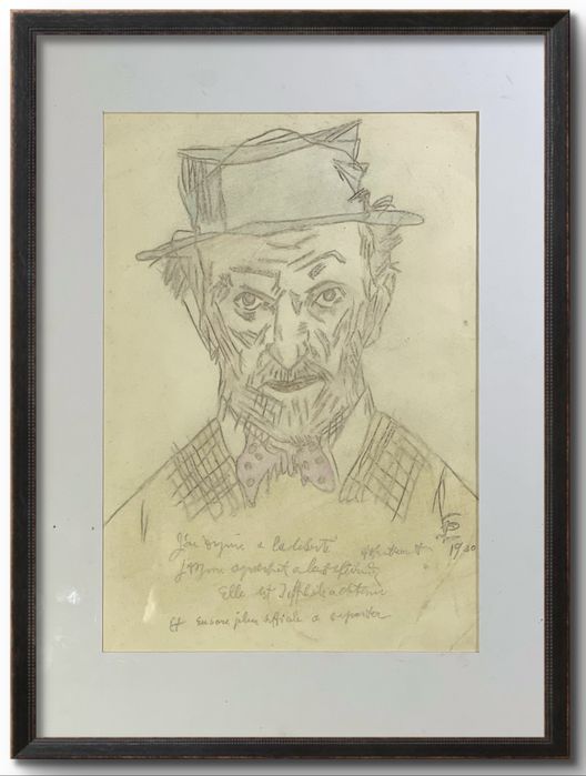 Tablou vechi Theodor Pallady (1871 - 1956) - Autoportret