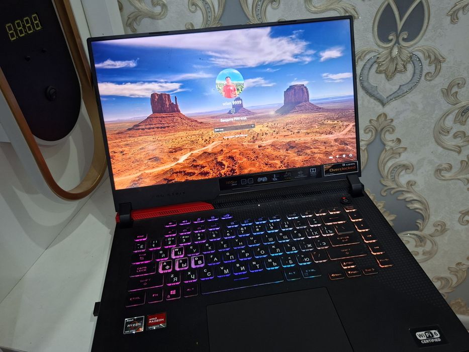 Asus rog strix g15 512gb ssd 16gb operativka