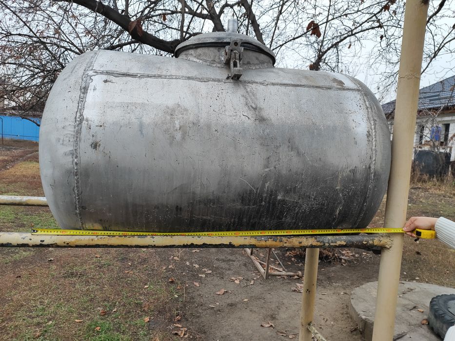 Продам бочку алюминиевую