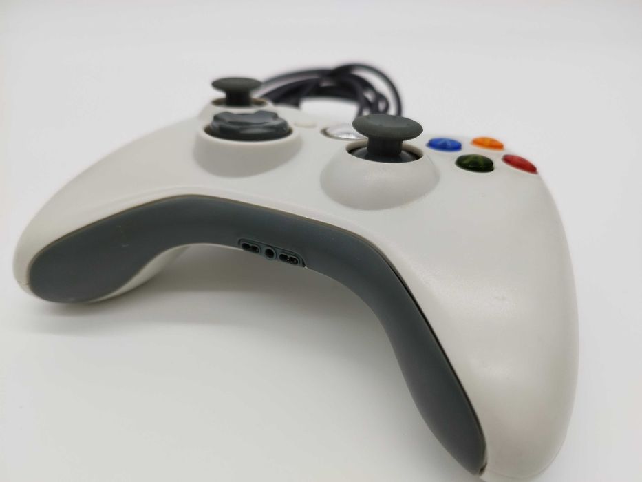 Контролер за Xbox 360 - жичен, Бял