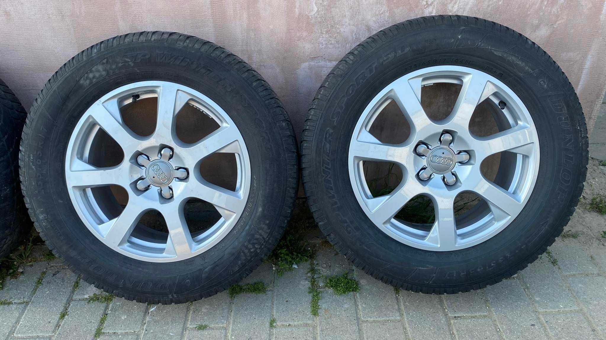 jante alu audi q 3-5  vw seat skoda 5x112 vara 235 65 17 bune