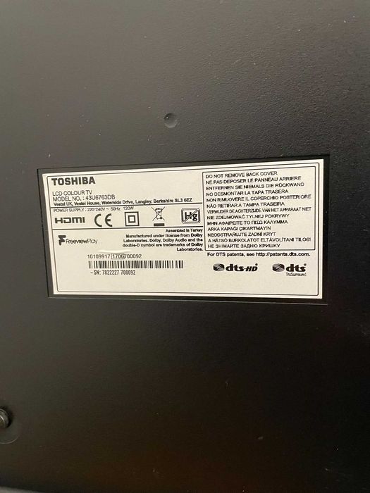 LCD телевизор Toshiba 43""