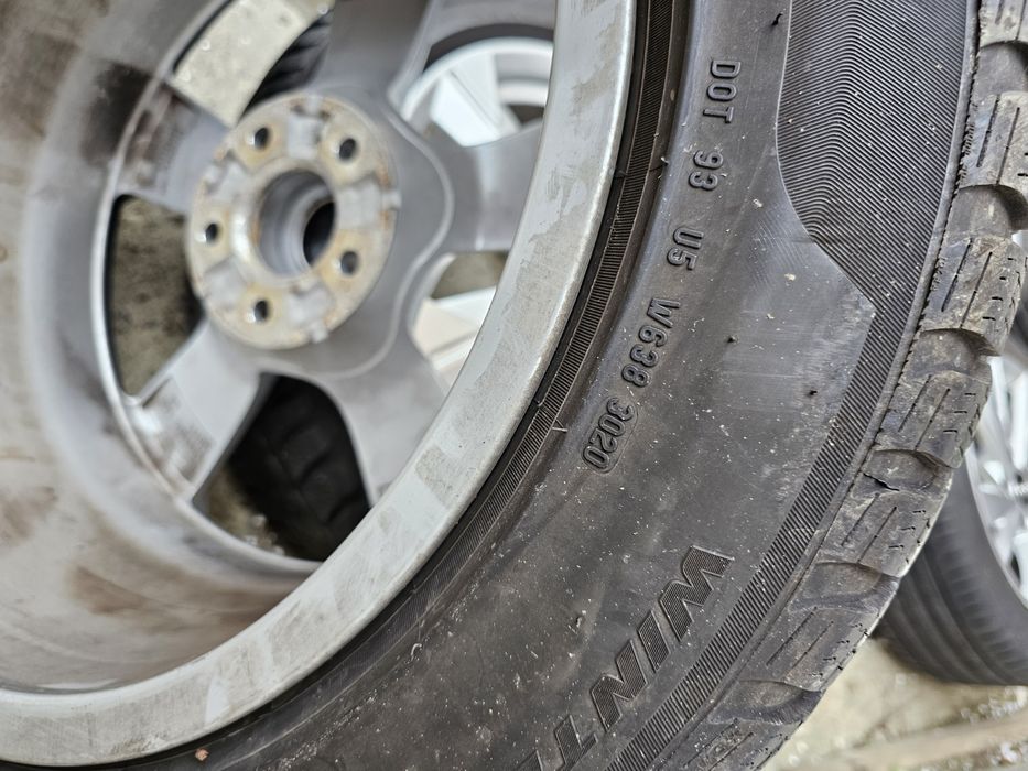 Jante originale Audi R18 + Cauciucuri iarna Pirelli 225 55 18