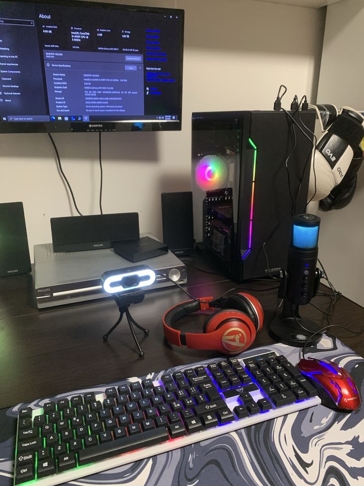 Pc/Calculator + set gaming/streaming