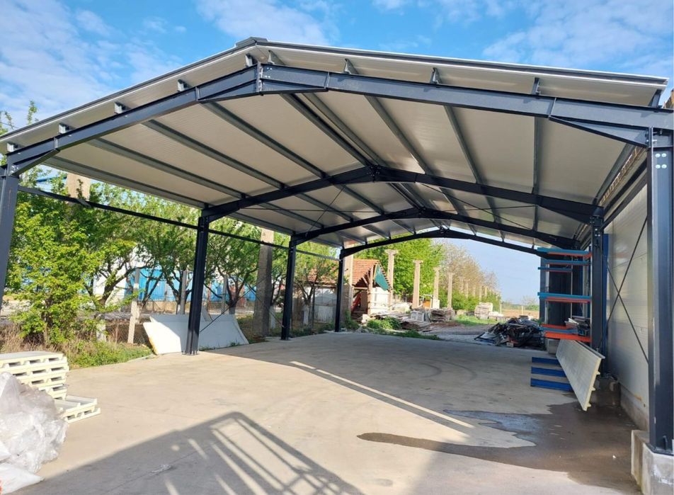 Vand hale si structuri metalice accept variante cu duba