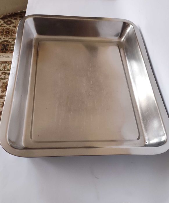 Правоъгълна тава от алпака