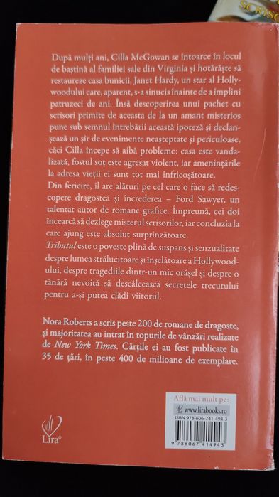 Nora Roberts/ Tributul...2 volume