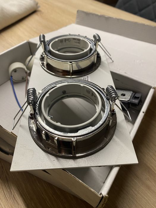 Spot dublu alb incastrabil Onok Spania GU10