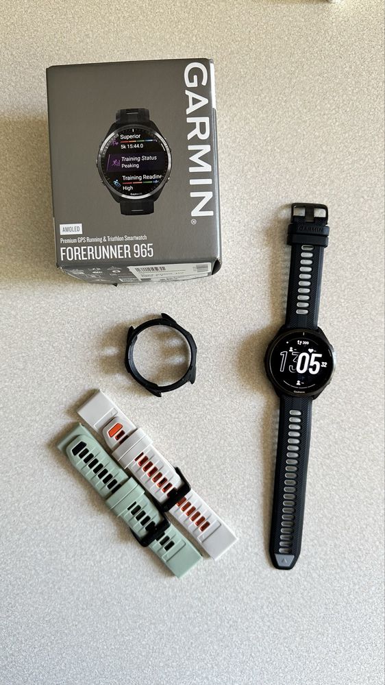 Продаю часы Garmin Forerunner 965 в идеальном состоянии.