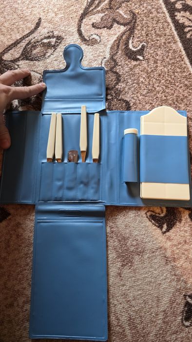 Пътен (пикников) приборен комплект СССР, ретро.