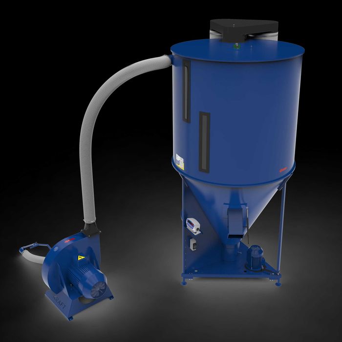 Amestecator furaje KS-2000, TMC, 2000 kg volum 3945 L Ucraina Garanție