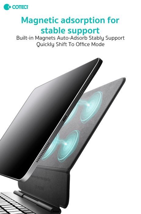 Ipad A16 Ipad pro 11 M2/M4 keyboard folio Чехол клавиатура