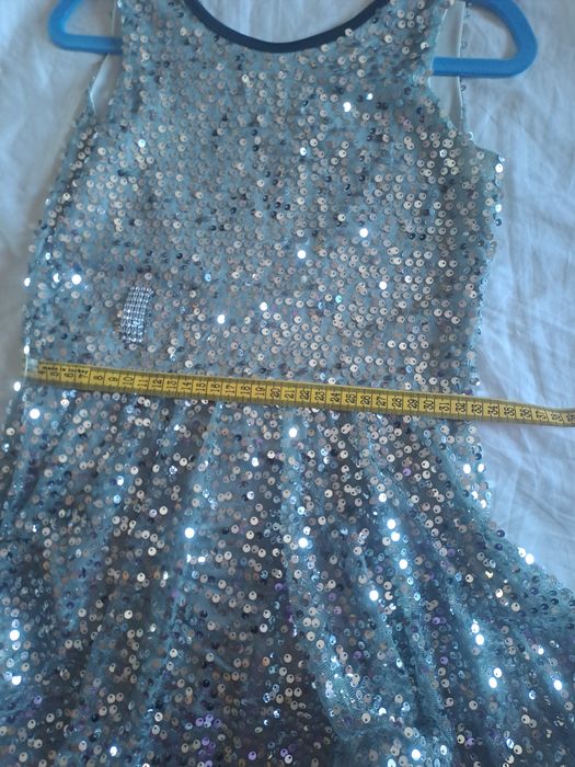 Rochie latino dans sportiv argintie