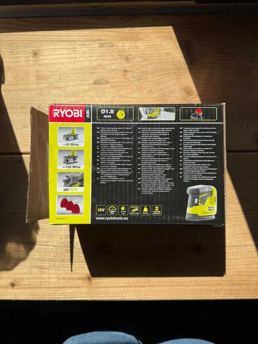 Slefuitor orbital Ryobi R18PS-0 ONE+, fara baterie