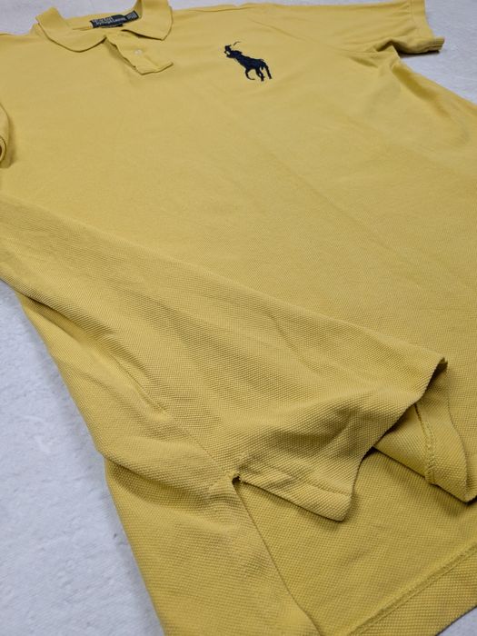 Tricou polo Ralph Lauren clasic vintage Y2K custom fit mărimea XXL