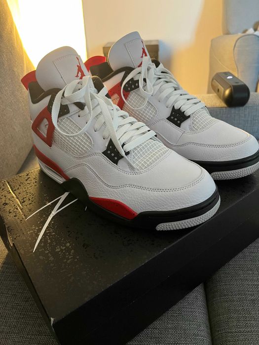 JORDAN 4 RED CEMENT marimea 46 (US 12)