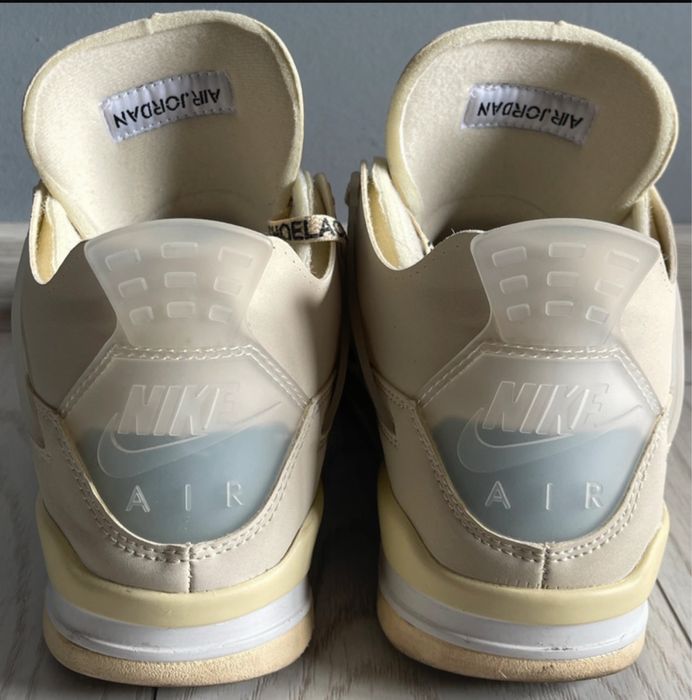 Jordan 4 Off-White Sail