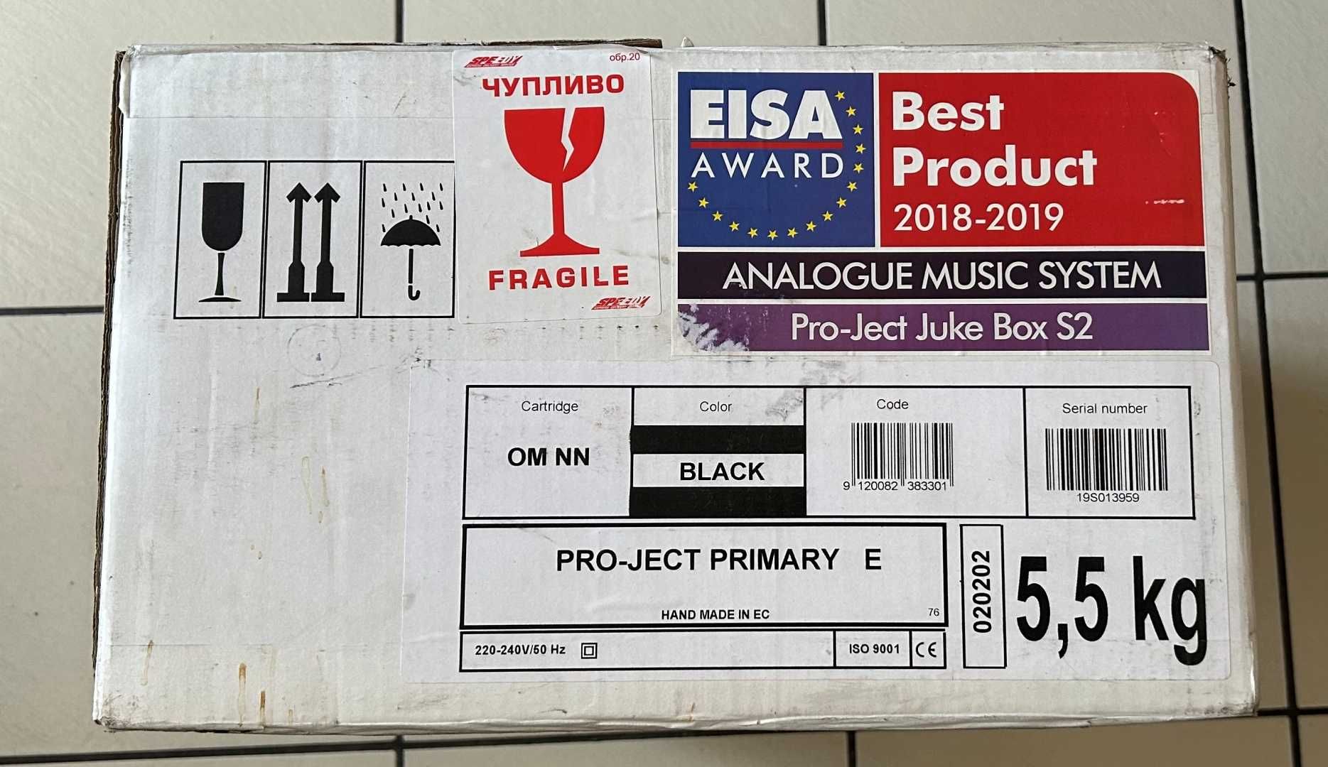 Грамофон Pro-Ject Primary E