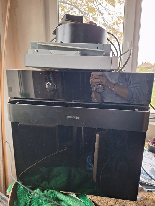 Печка с аспиратор за вграждане GORENJE