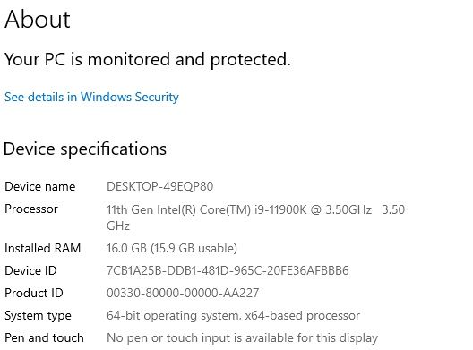 PC Gaming 3070TI cu i9