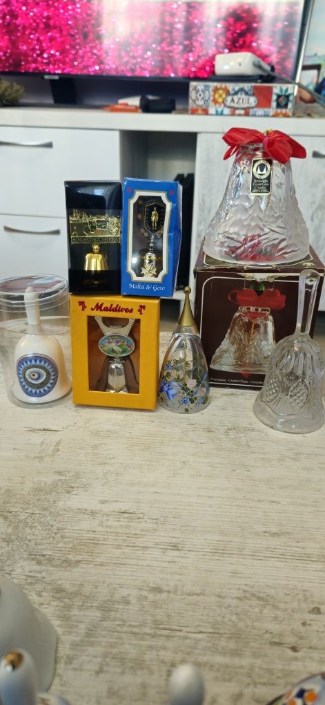 Vand colectie de clopoti ceramici ornamentali+turistici. Vezi 8 poze